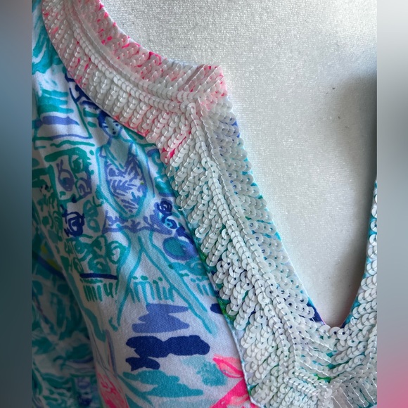 Lilly Pulitzer Sequin Tunic - Picture 4 of 8